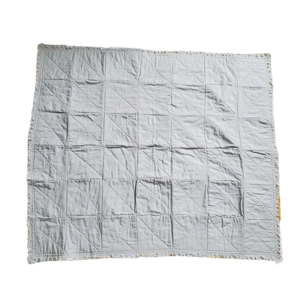 New Homemade Colorful Baby Boy Rag Quilt